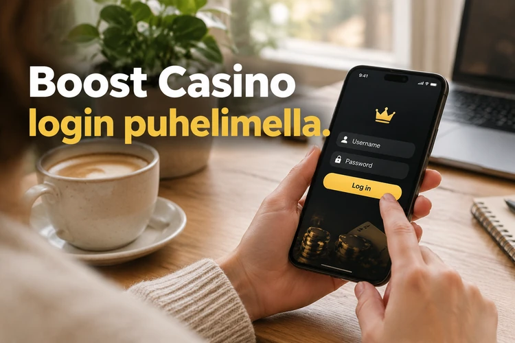 Boost Casino login puhelimella