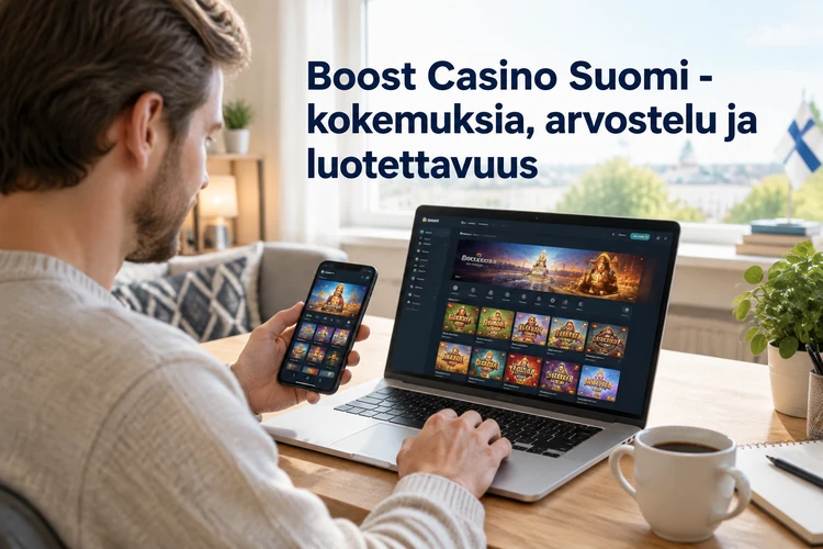 Boost Casino Suomi - kokemuksia, arvostelu ja luotettavuus